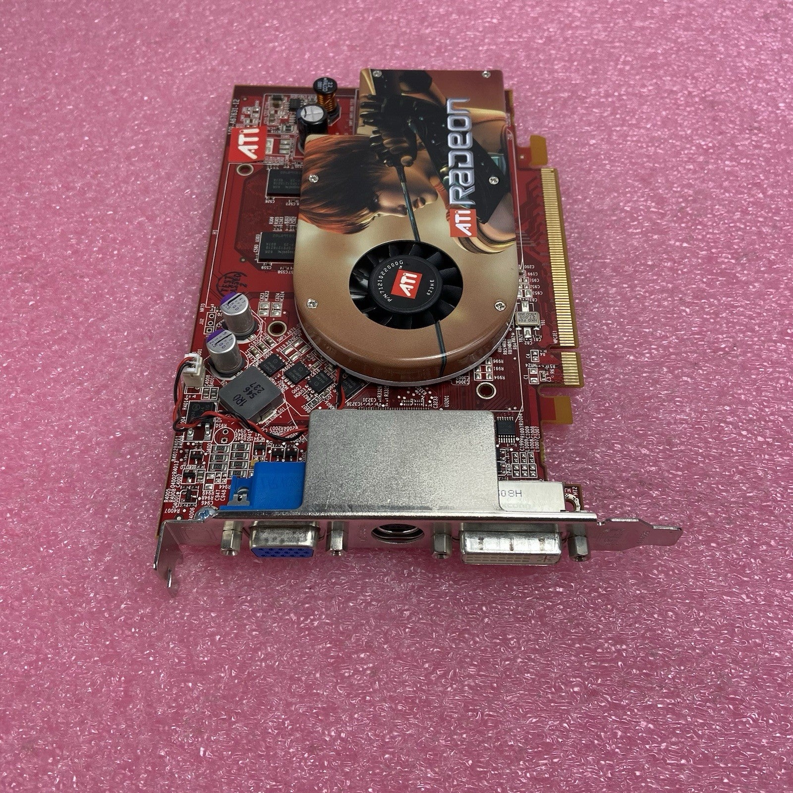 ATI Radeon X1600 Pro 109-A67631-12 512MB PCIe DVI VGA S-Video Graphics Card3