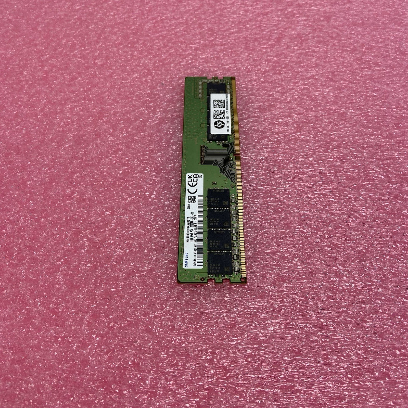 Samsung M378A2G43AB3-CWE 16GB 1Rx8 PC4-3200AA-UA3-11 16GB Desktop RAM Module 3