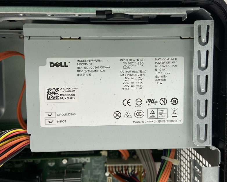 Dell Optiplex 360 MT Intel Core 2 Duo E7500 2.93GHz 4GB RAM No HDD No OS
