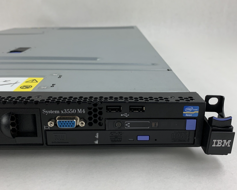 IBM System X3550 M4 Server 2x E5-2640 2.5 GHz 8 GB Ram M5110 Raid No OS No HDD