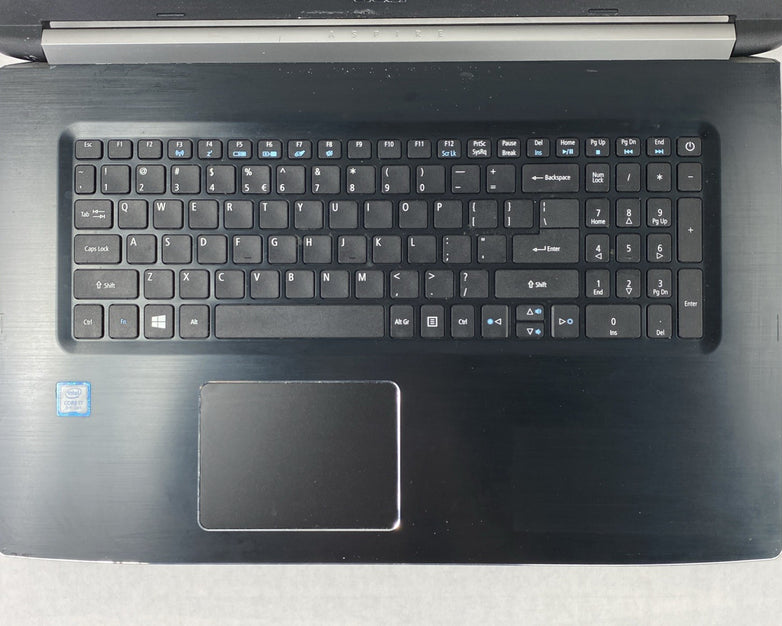 Acer Aspire A517-51 Core i7-8550U 1.8 GHz 8 GB RAM 17.3" No Battery No HDD No OS