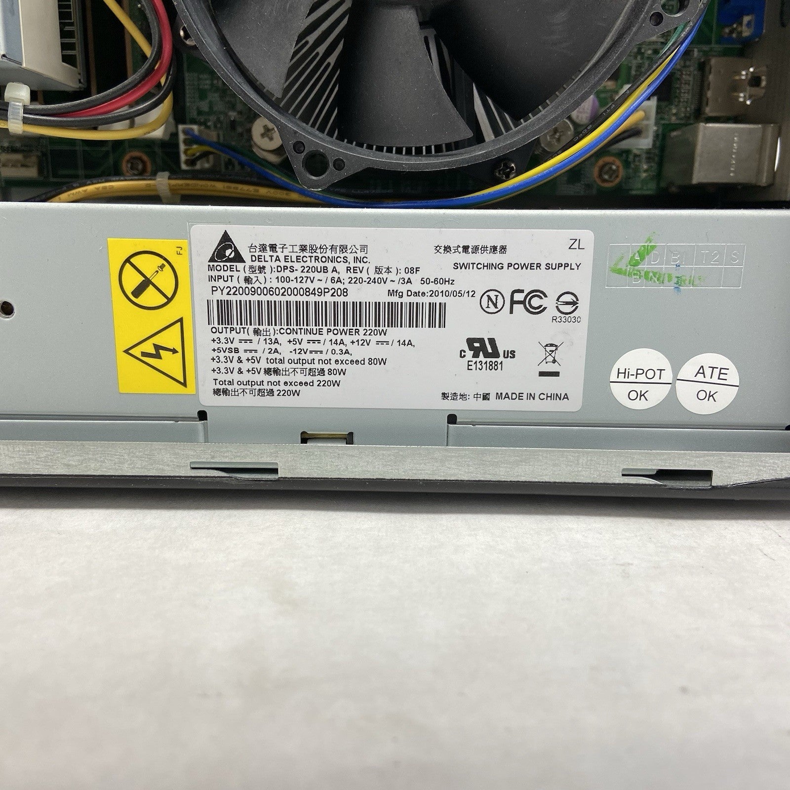 Gateway SX2801 SFF Intel Pentium Dual-Core E5500 2.8GHz 6GB RAM No HDD No OS9