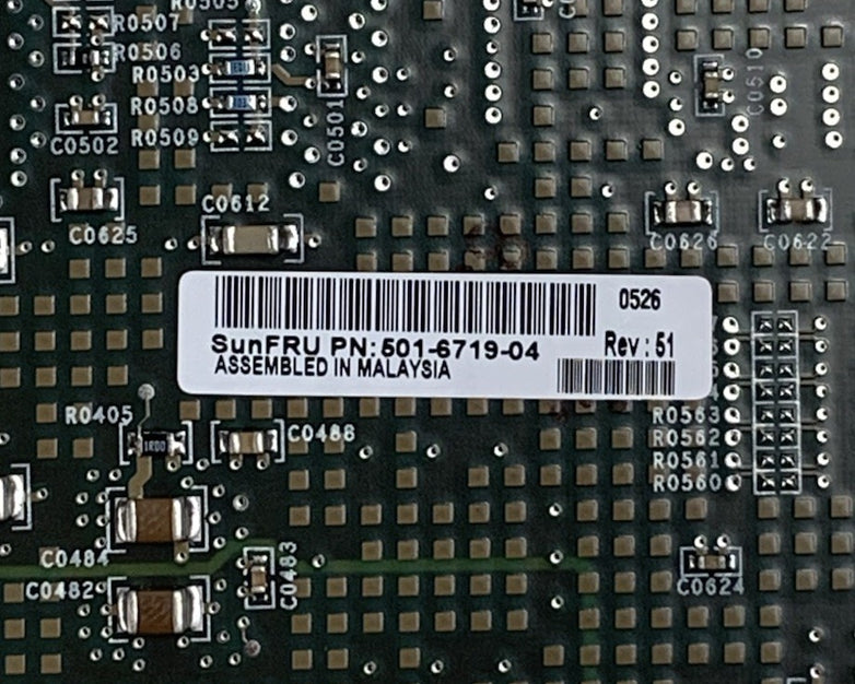 Sun Microsystems 501-6719-04 1000/100/10 BASE-TX Network Card