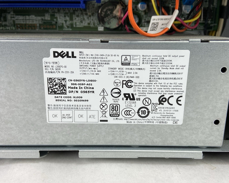 Dell Precision 3431 SFF Intel Core i5-9500 3GHz 8GB RAM No HDD No OS