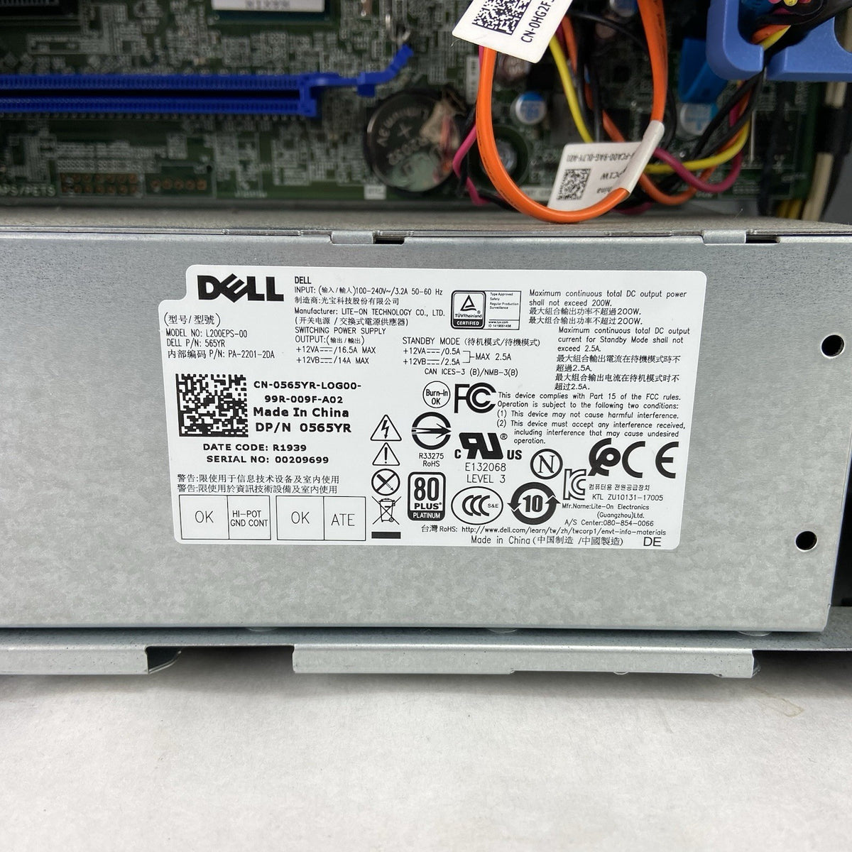 Dell Precision 3431 SFF Intel Core i5-9500 3GHz 8GB RAM No HDD No OS10