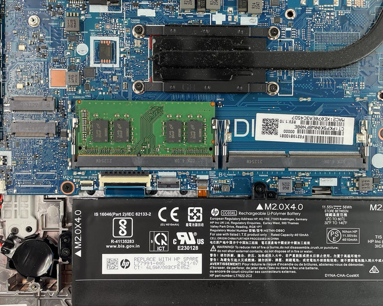 HP EliteBook 850 G8 15.6" i5-1145G7 2.60 GHz 8 GB RAM No SSD/OS/AC- Bad USB Slot