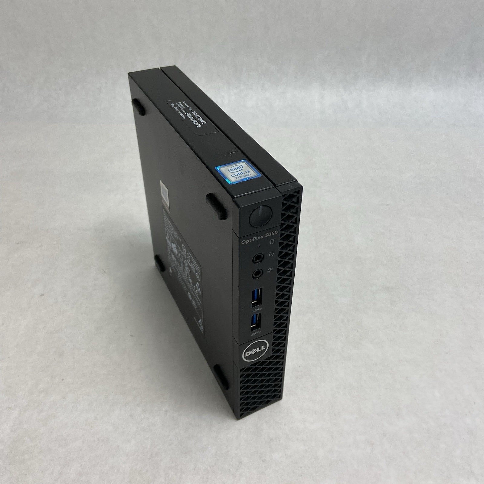 Dell Optiplex 3050 MFF Intel Core i3-7100T 3.4GHz 8GB RAM w/AC No HDD/OS0