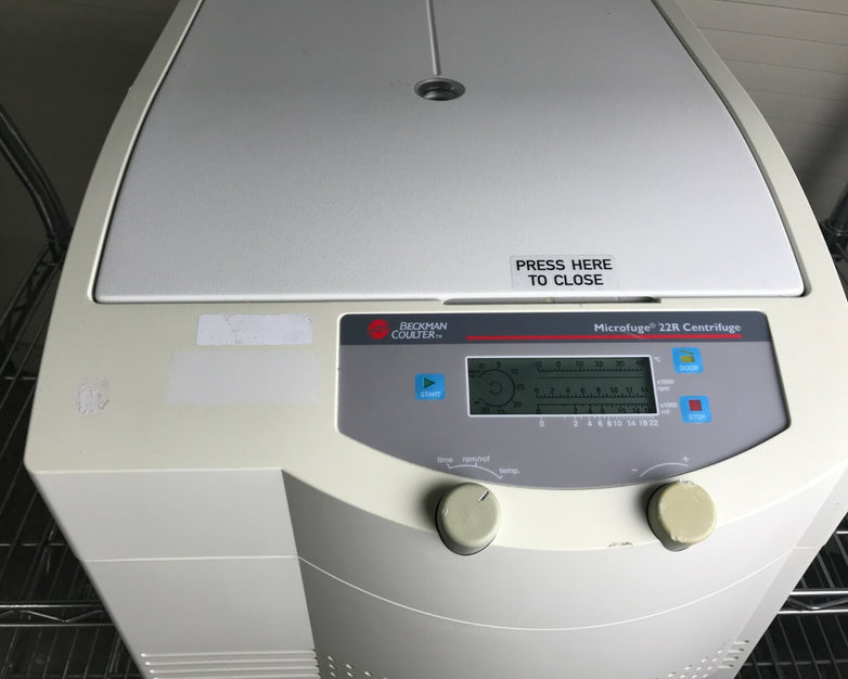 Beckman Coulter Microfuge 22R Refrigerated Centrifuge F241.15 Rotor - Door Error