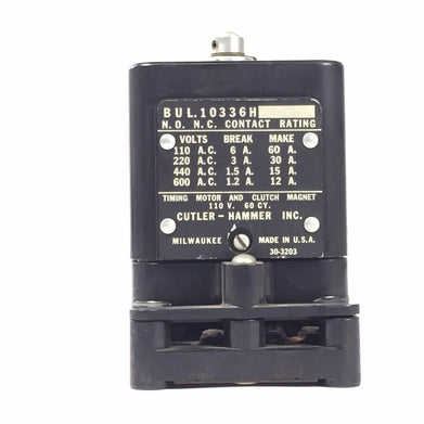 Cutler-Hammer 30-3204 Timing Motor and Clutch Magnet