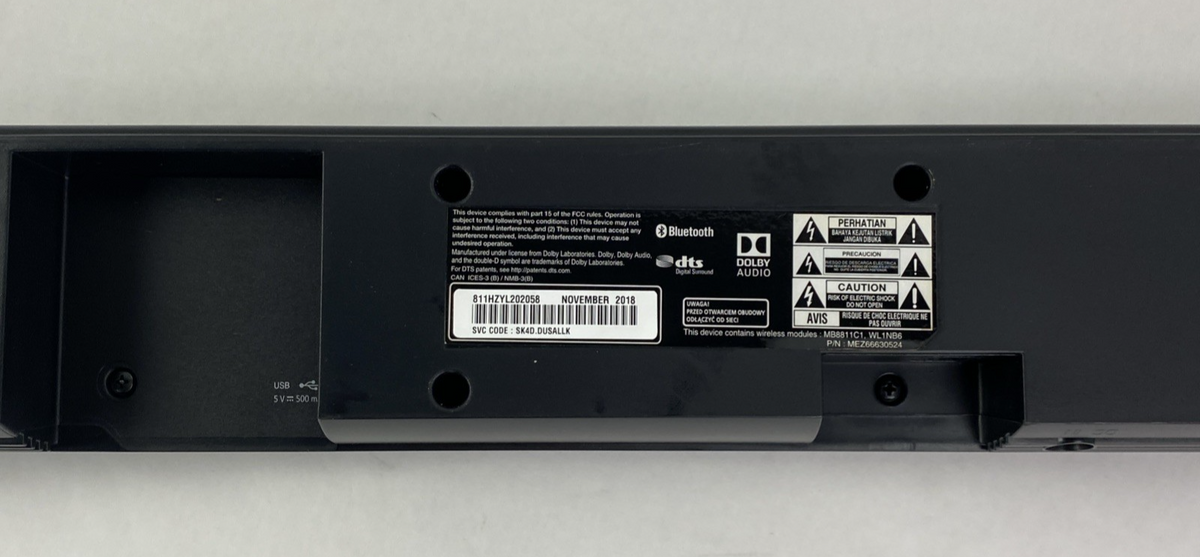LG SK4D Bluetooth Wireless Soundbar - No AC/Remote14