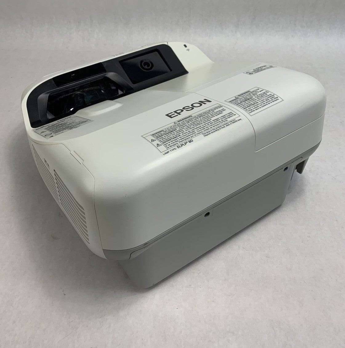 Epson H599A BrightLink 595Wi LCD Lamp Projector 38 Lamp Hours No Remote0