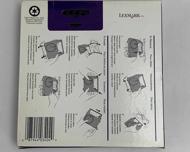 IBM Easystrike Superior Write Correctable Ribbon 1380999 New Sealed OEM Lot of 2