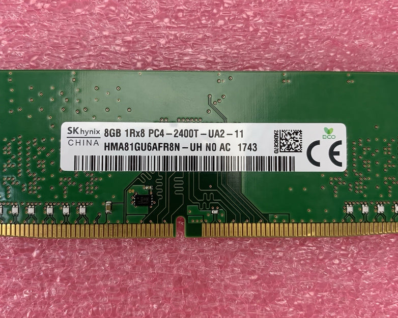 Samsung HMA81GU6AFR8N-UH PC4-2400T-UA2-11 8GB 1Rx8 Desktop Memory RAM