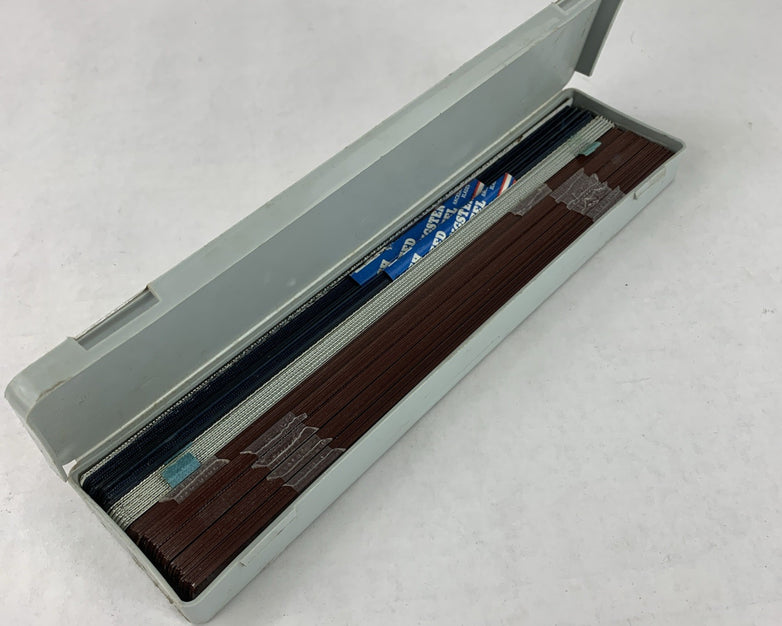 Hack Saw Blades Tungsten Bi-Metal Steel mixed in Erik case - Lot of 70 Blades