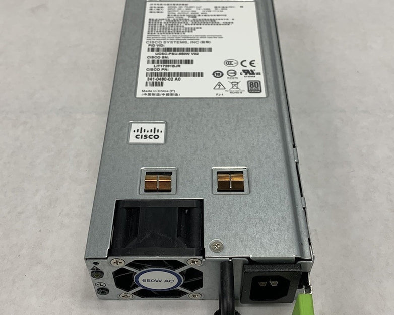 Cisco PS-2651-1-LF Plantinum 80 Plus 650W Power Supply