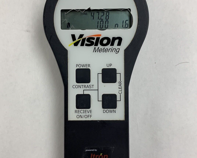 Vision Metering Sentry 900 Handheld ERT Modular Reader Powers On
