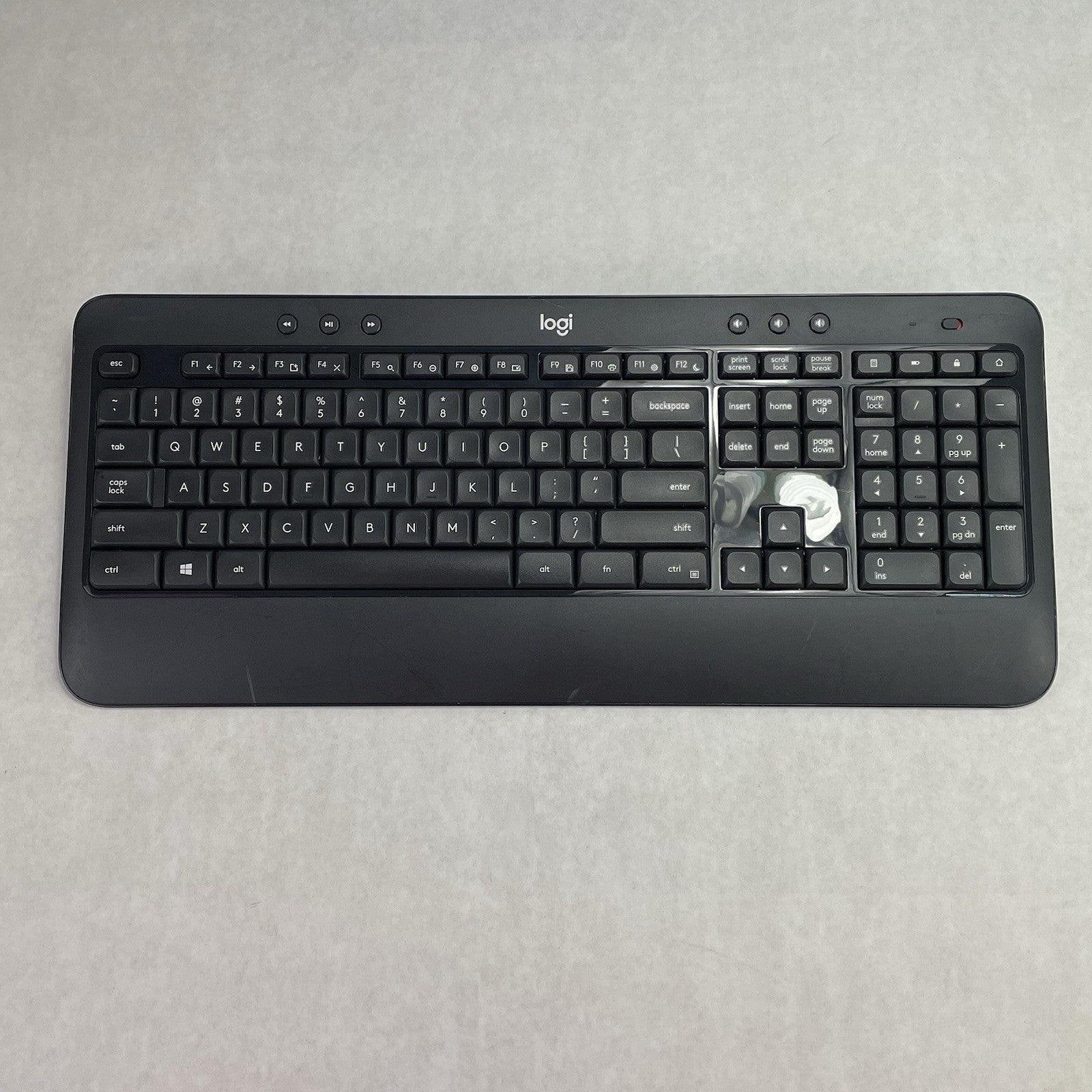 Logitech Logi K540 Wireless Desktop Keyboard Black No Dongle Lot of 22