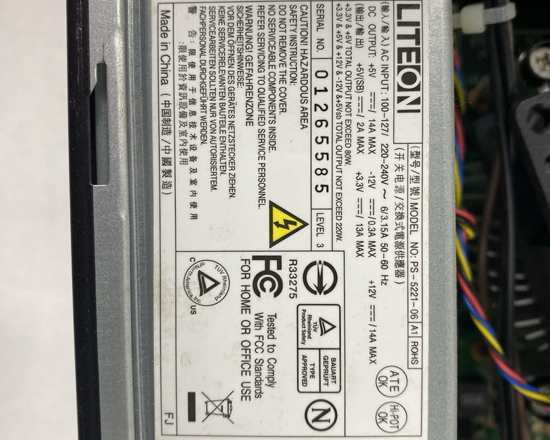 eMachines EL1352-23e SFF AMD Athlon II x2 255 3.10GHz 4GB RAM No HDD No OS