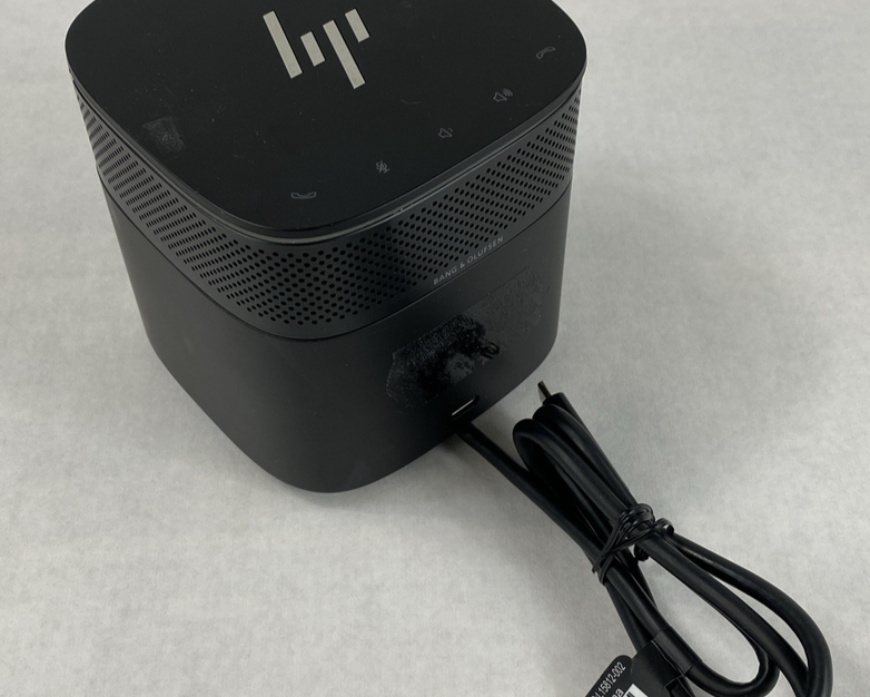 HP HSN-IX01 Thunderbolt 120W G2 USB-C Docking Station w/ HSN-IA01 Audio Module