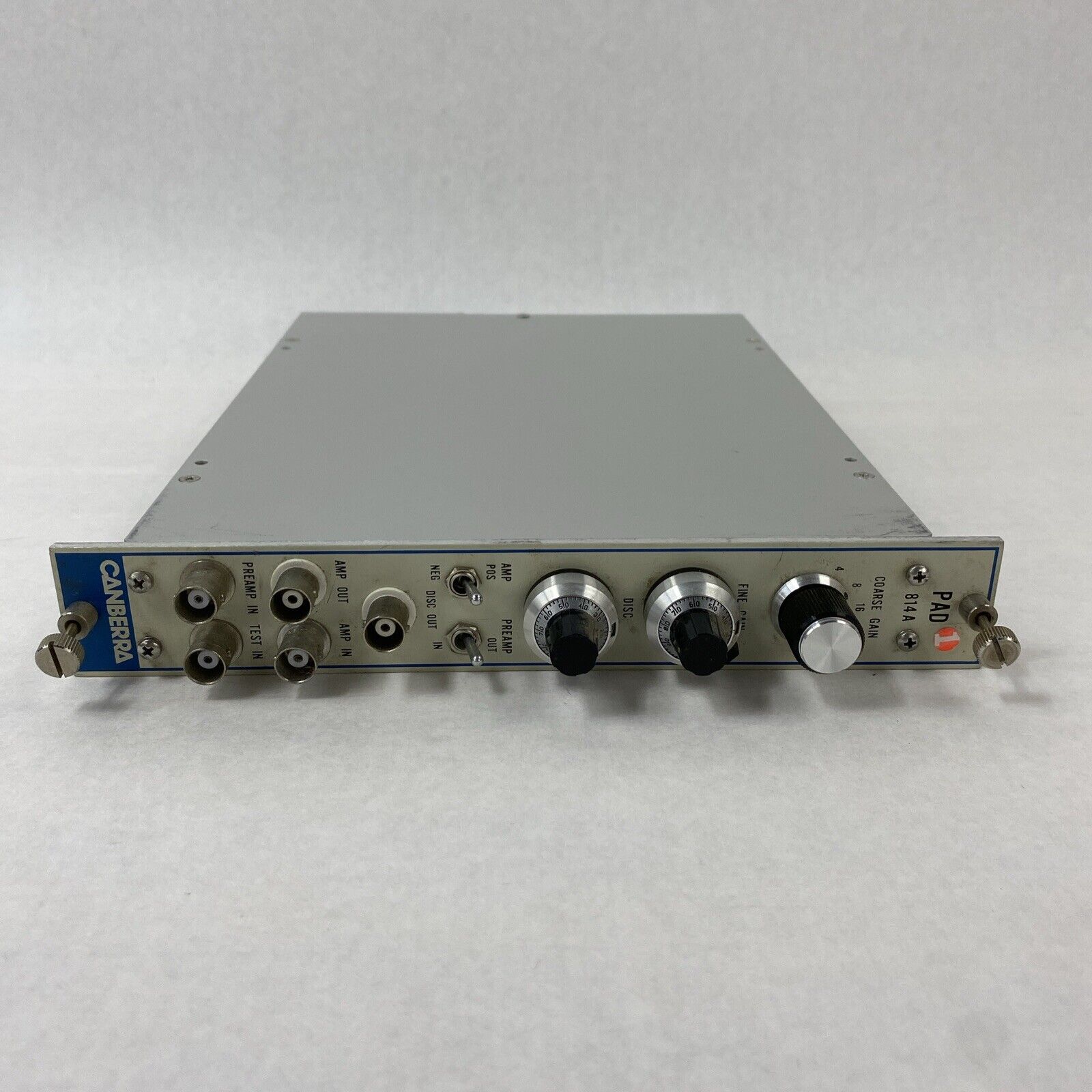 Canberra 814A PAD Preamp Amplifier Discriminator