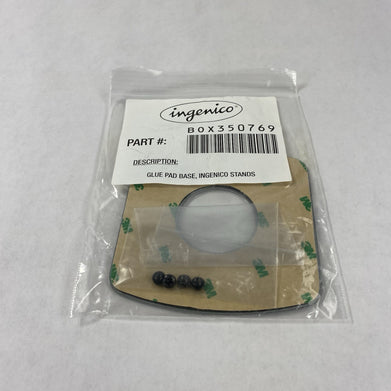 Ingenico BOX350769 Glue Pad Base for Monitor Stands (Lot of 10)