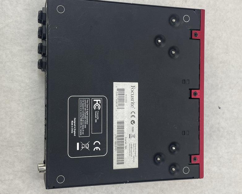 Focusrite Scarlett 18i6 USB Audio Interface Gain For Parts or Repair