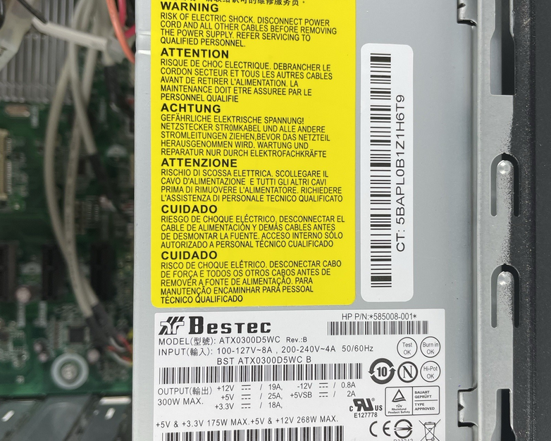 HP Pavilion P6-2003W MT AMD E2-3200 2.40 GHz 4 GB RAM No HDD/OS