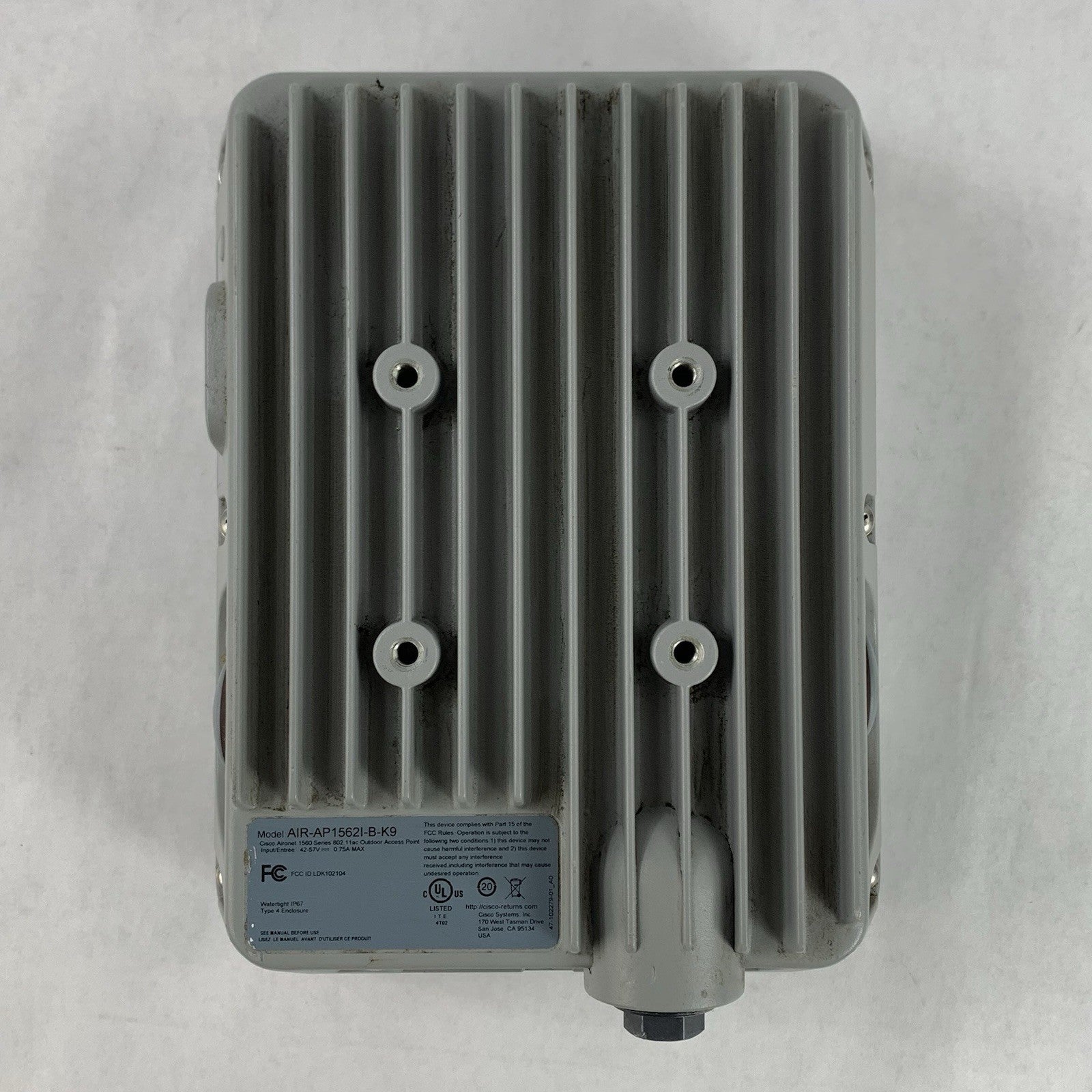 Cisco AIR-AP1562I-B-K9 802.11ac Outdoor Access Point Tested Reset7