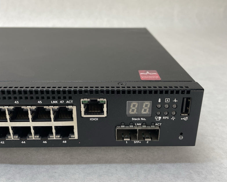 Dell N2048 E04W PoE Network Switch 48-Port No Rackmount- Tested