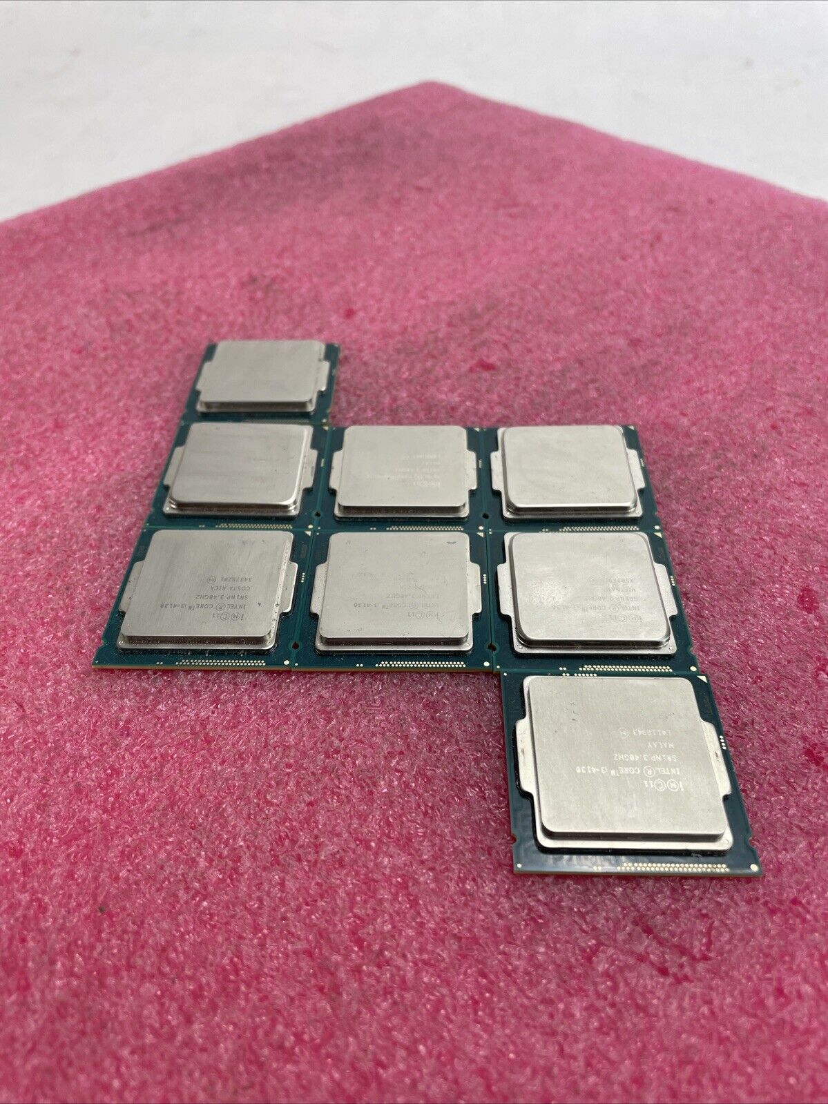 Lot of 8 Intel Core i3-4130 SR1NP 3.4GHz Processor