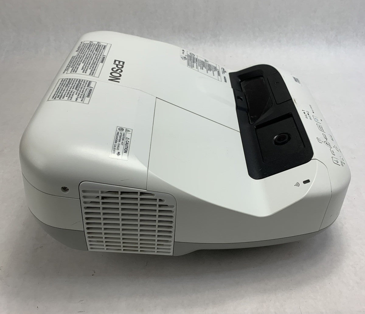 Epson BrightLink 595Wi H599A LCD Lamp Projector 2326 Lamp Hours - No Remote2
