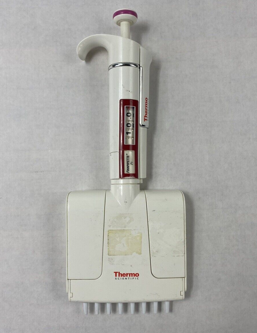 Thermo Scientific Finnpipette F1 8 Channel Multichannel Pipette 1-10uL