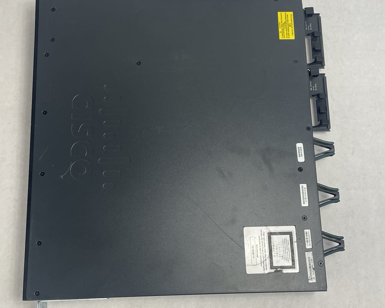Cisco WS-C3650-48PS-S V02 Tested & Reset 2X PSU