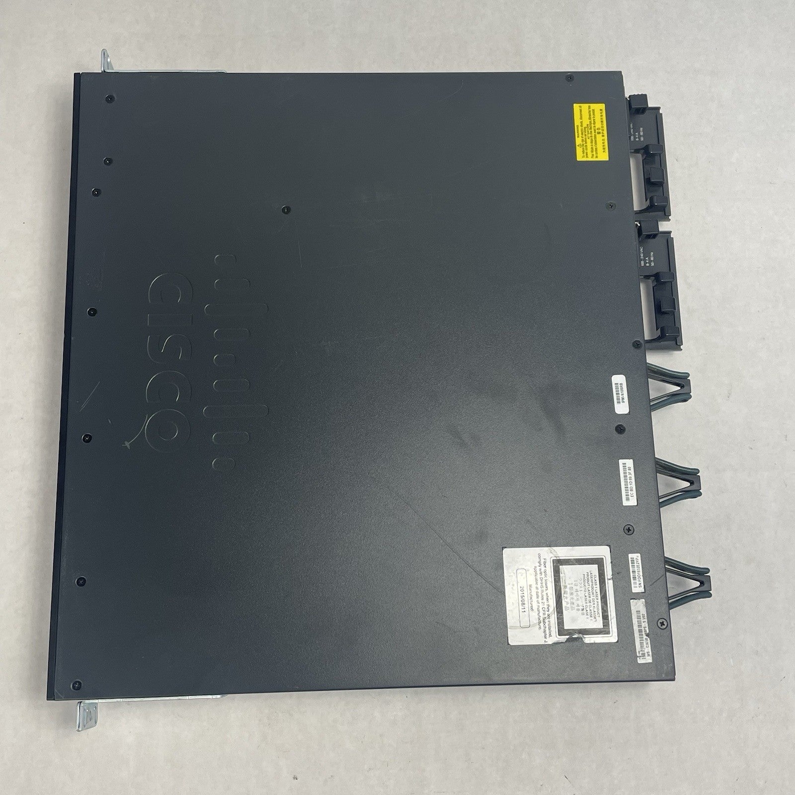 Cisco WS-C3650-48PS-S V02 Tested & Reset 2X PSU7