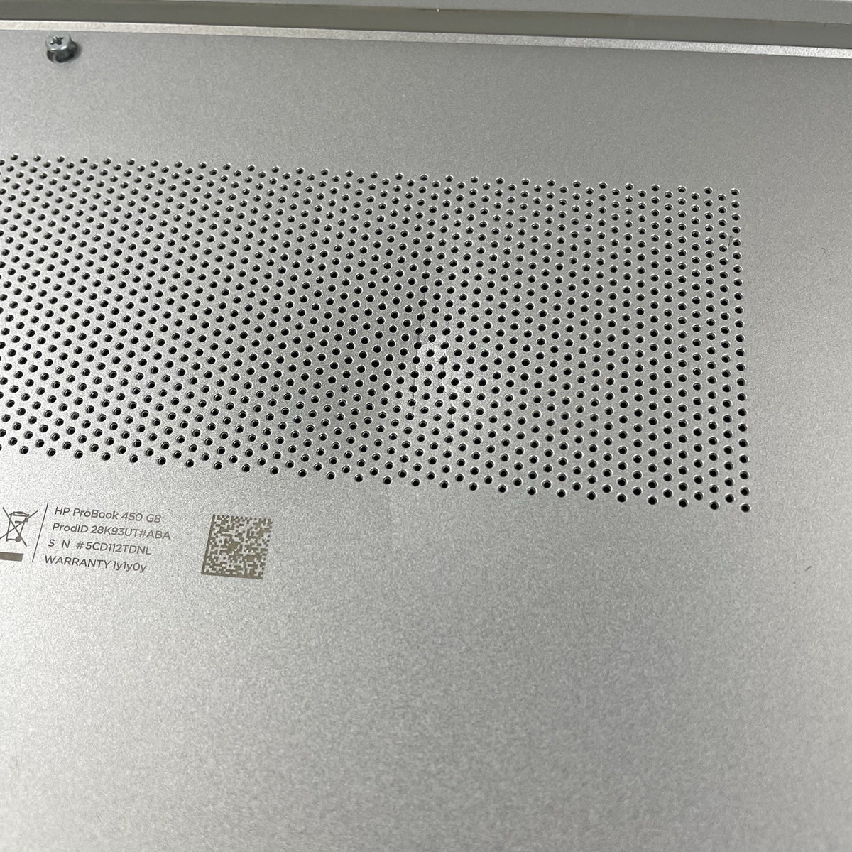 HP ProBook 450 G8 15.6" i5-1135G7 2.40 GHz 8 GB RAM No SSD/OS/AC16