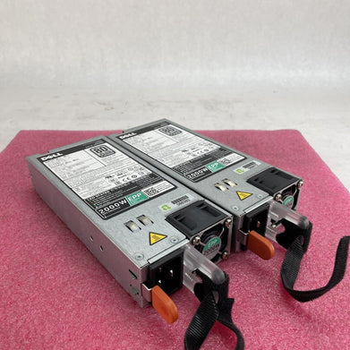 Lot of 2 Dell DMVP7C D2000E-S0 80 Plus Platinum 2000W Switching Power Supply