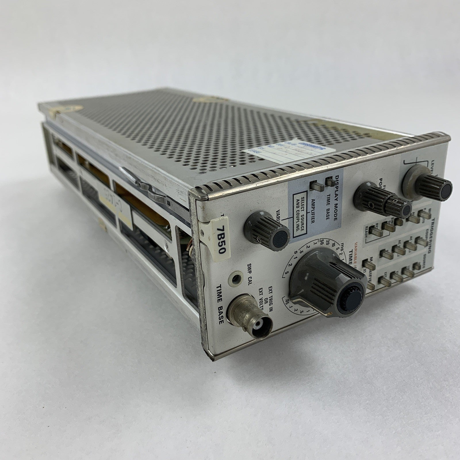 Tektronix 7B50 Time Base Plug In Unit Power Tested
