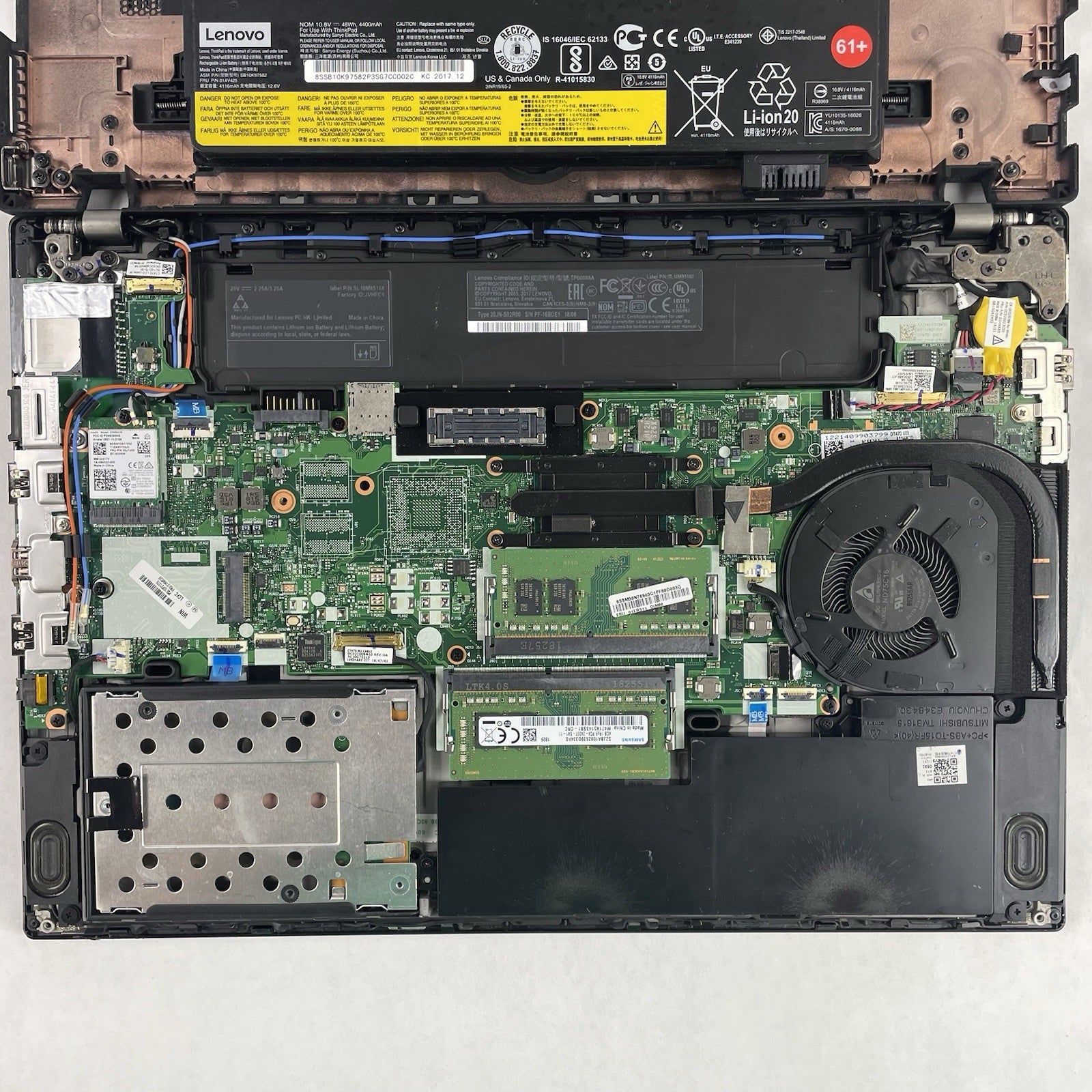 Lenovo ThinkPad T470 14" i5-6300U 2.40 GHz 8 GB RAM No SSD/OS/AC15