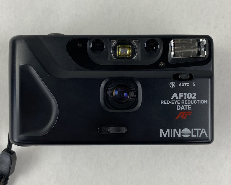 Minolta AF102 35mm Film Camera With Red-Eye Reduction