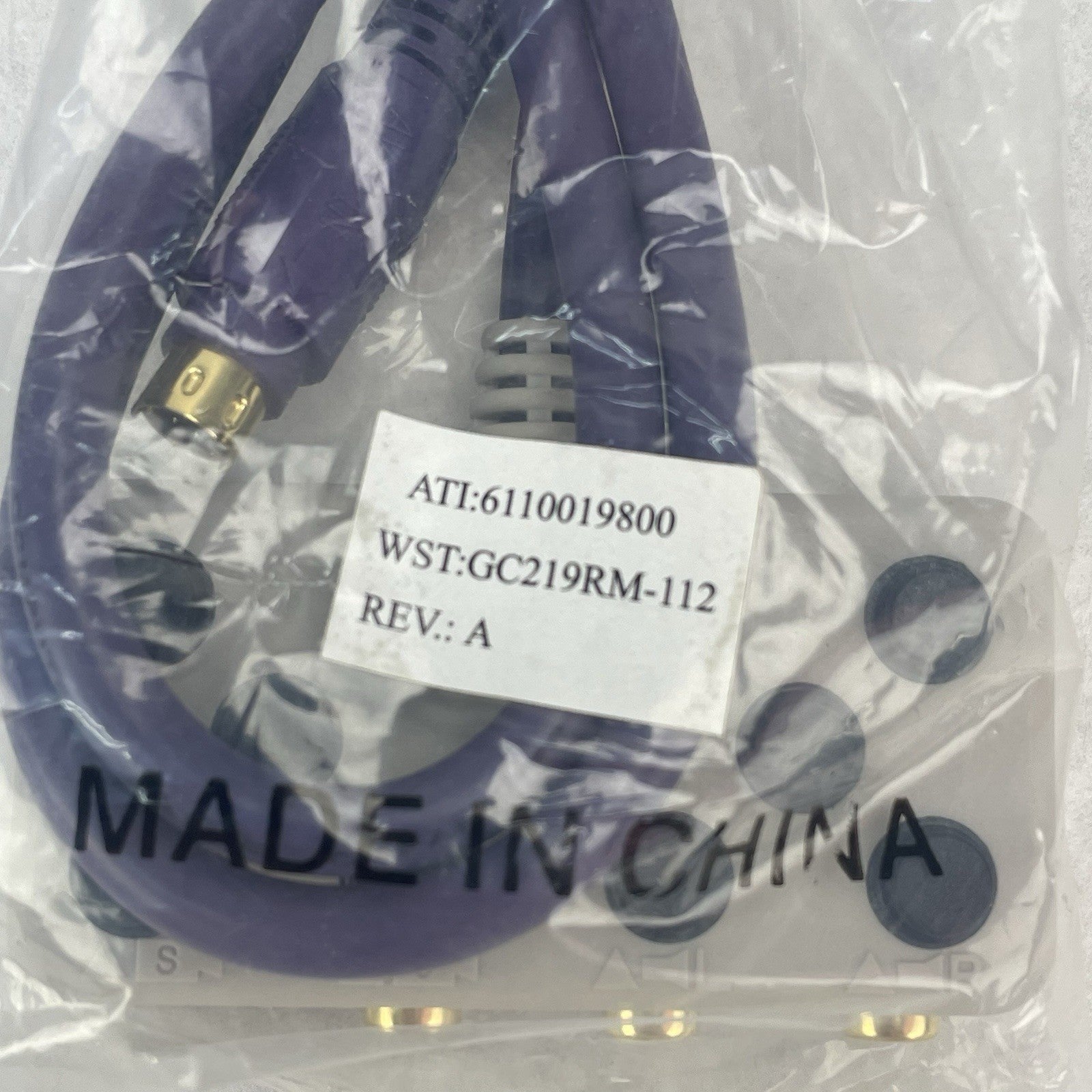 ATI GC219RM-112 Capture Card AV cable Box Composite video S VIDEO2