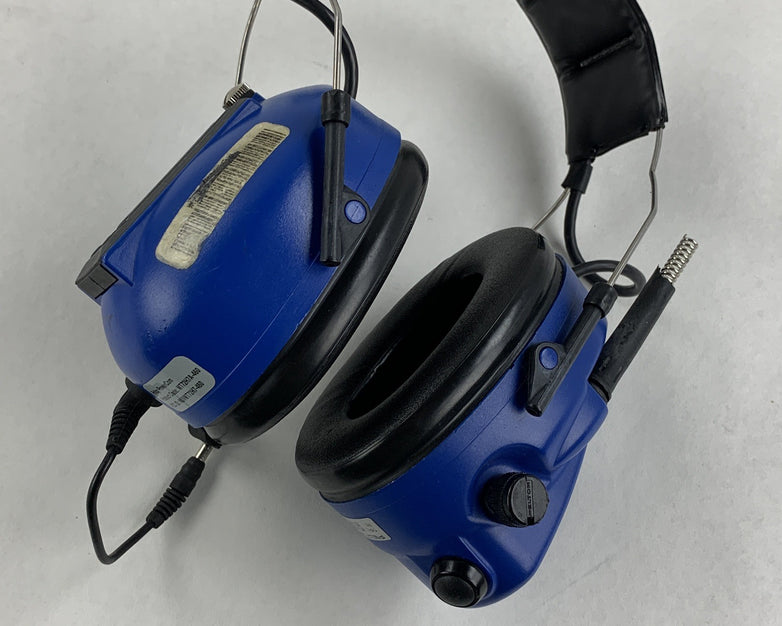 Peltor MT7H7A-460 MT72H7A-460  PowerCom Power Tested Bad Mic