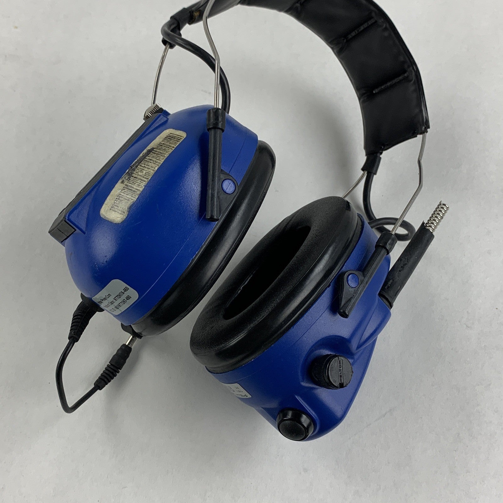 Peltor MT7H7A-460 MT72H7A-460  PowerCom Power Tested Bad Mic