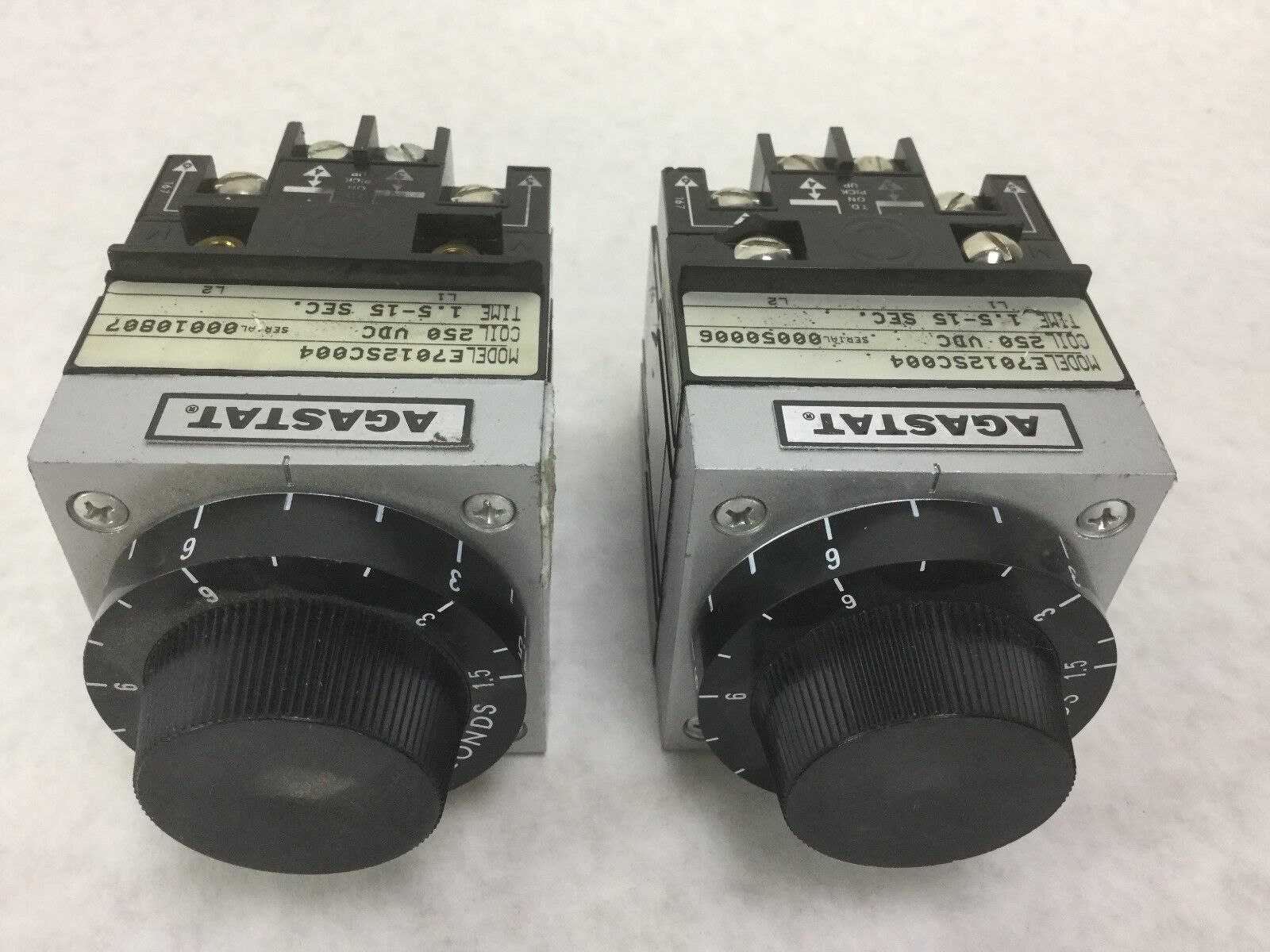 Agastat E7012SC004 Relay, Lot of 2, Untested