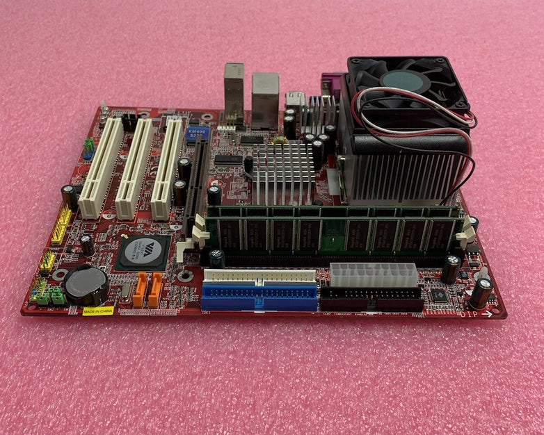 MSI KM400-8235 Motherboard AMD Sempron 2400+ 1.67GHz 2GB RAM No Shield
