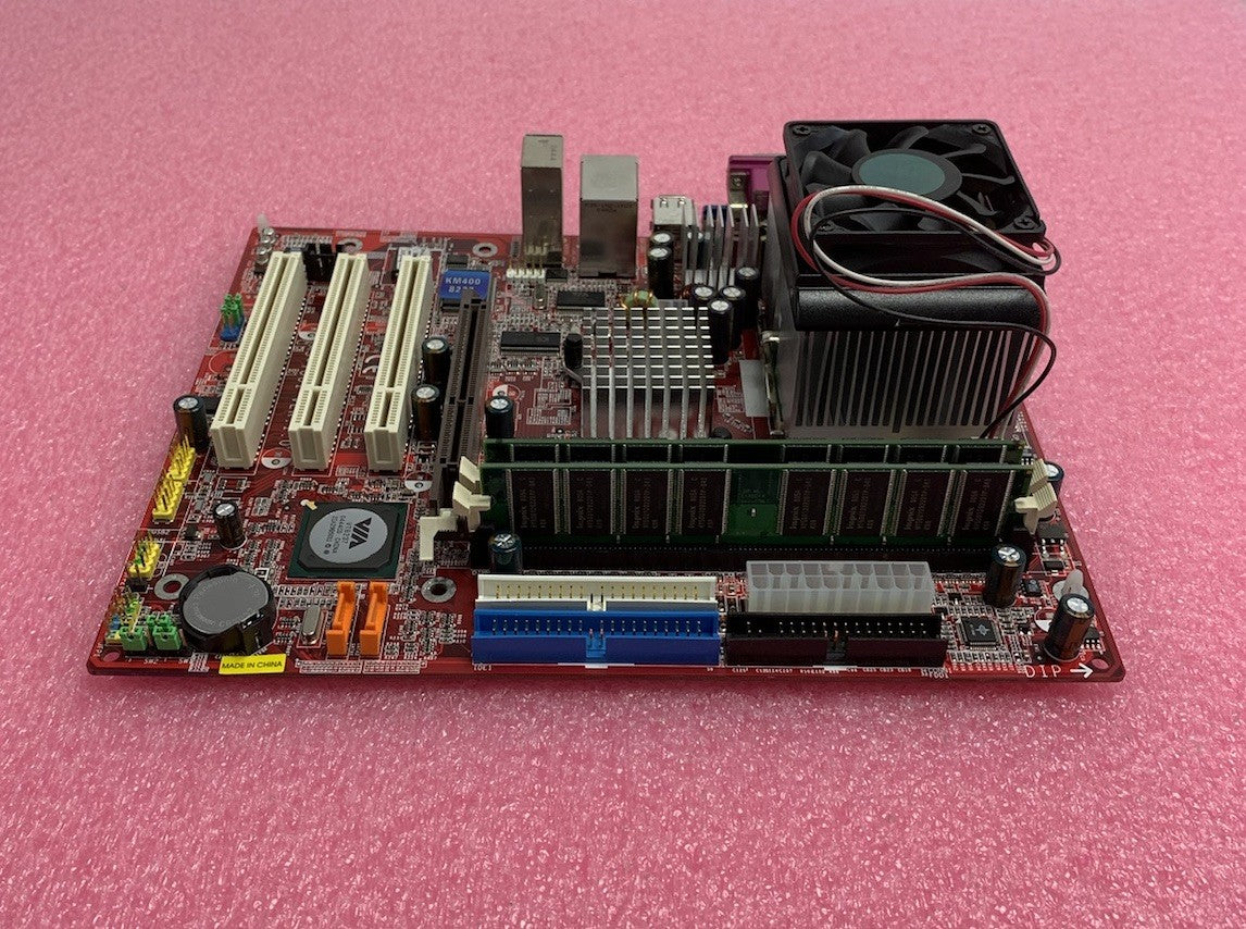MSI KM400-8235 Motherboard AMD Sempron 2400+ 1.67GHz 2GB RAM No Shield
