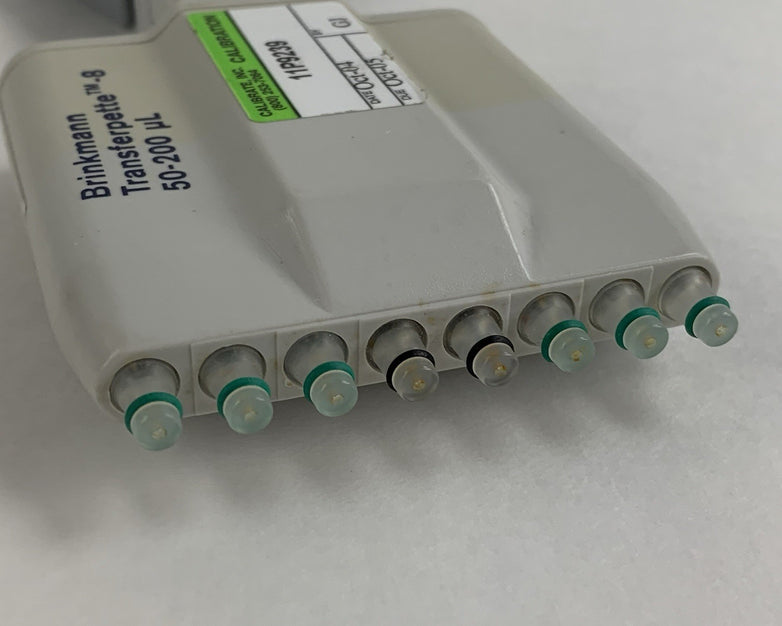 Brinkmann Transferpette-8 50-200 uL 8-Channel Manual Pipette Untested