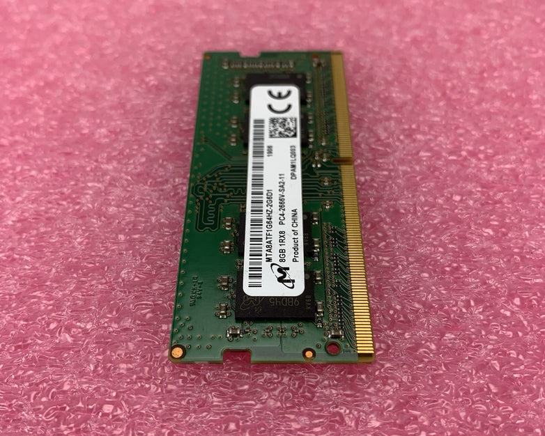 Micron MTA8ATF1G64HZ-2G6D1 PC4-2666V-SA2-11 8GB 1Rx8 Desktop Memory RAM