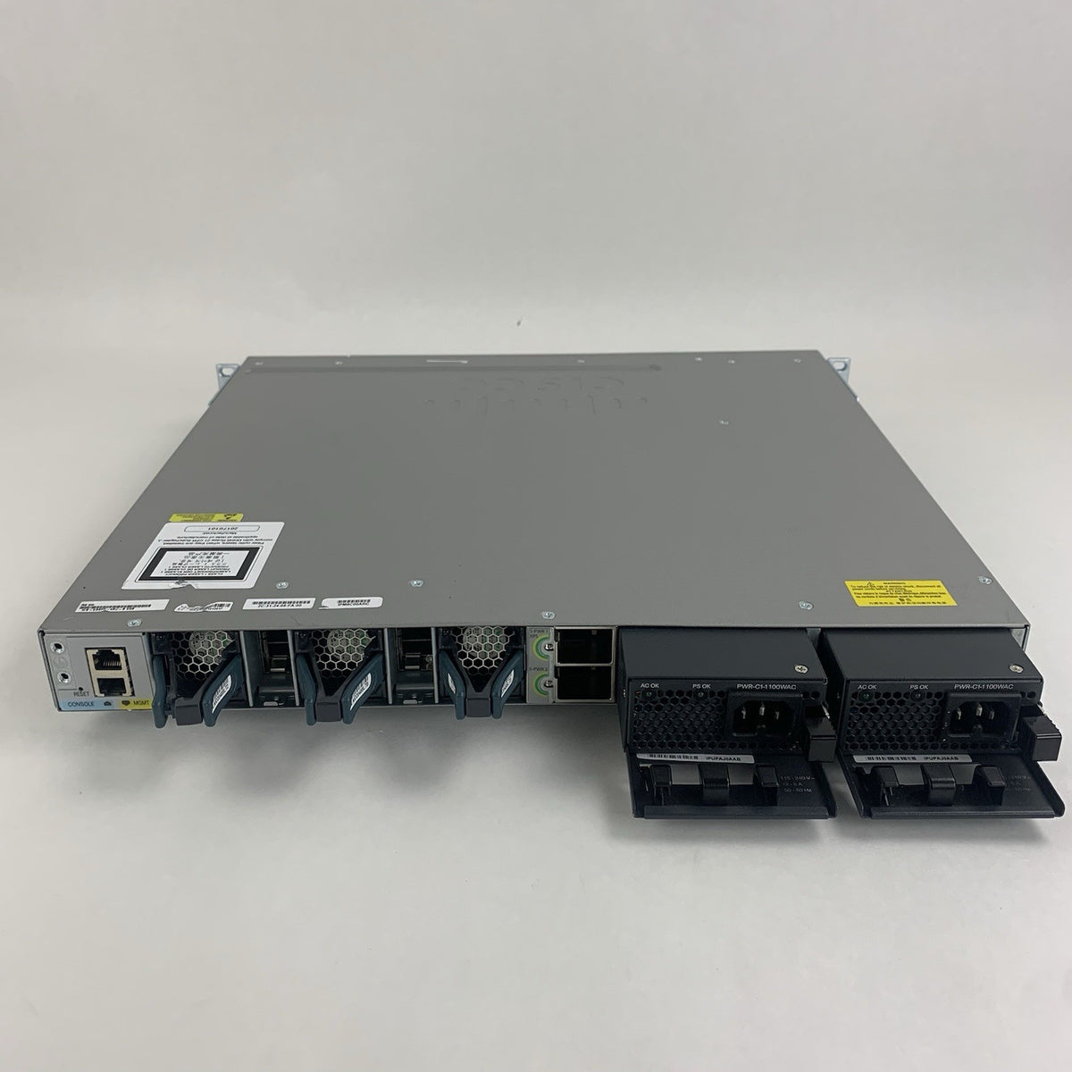Cisco Catalyst WS-C3850-48U-S V06 48 Port Switch Tested w/C3850-NM-2-10G 2x PSUs6