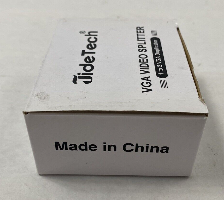 JideTech VGA Video Splitter 1 to 2 VGA Duplicator X001EHFN0L