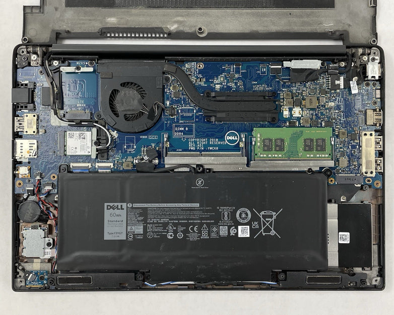 Dell Latitude 7490 14" i5-7300U 2.60 GHz 8 GB RAM No SSD/OS/AC